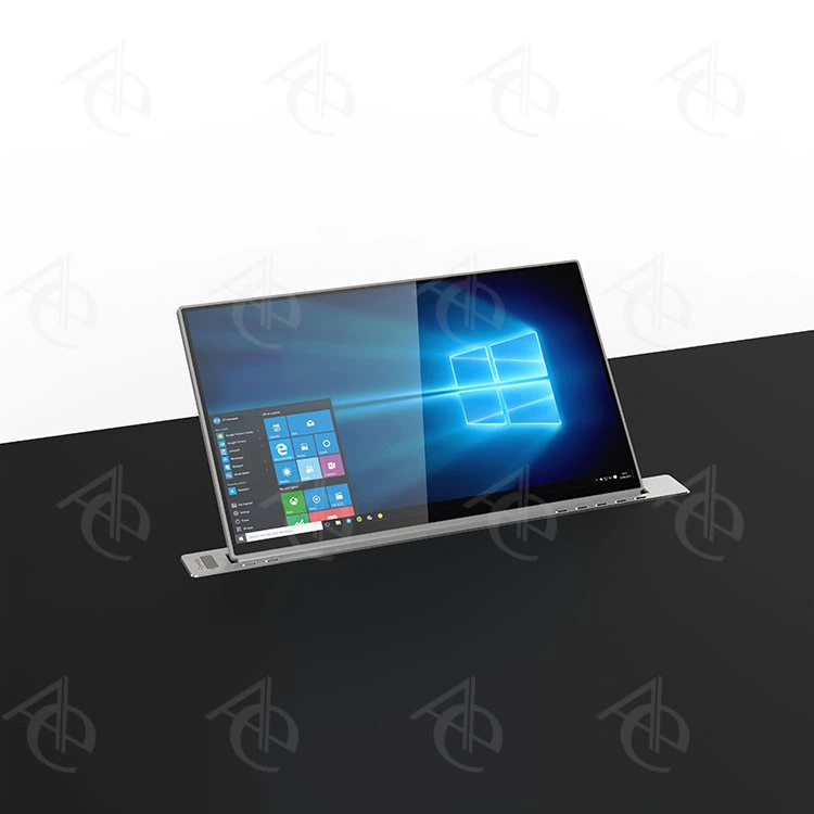 Narrow Panel Designed 15'' Motorized Retractable Ultra-narrow Bezel Monitor